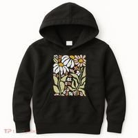 Boho Wildflowers Floral Nature Flower Kids Hoodie thumb 0