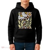 Boho Wildflowers Floral Nature Flower Kids Hoodie thumb 4
