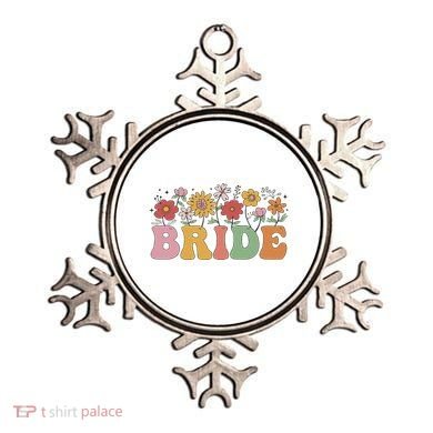 Bride Wildflower Floral Bridal Party Wedding Bachelorette Ornament