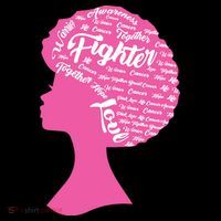 Black Woman Fighter Support Breast Cancer Coffee Mug thumb 5