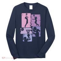 Basketball Women, Female Basketball Player Long Sleeve Shirt thumb 0