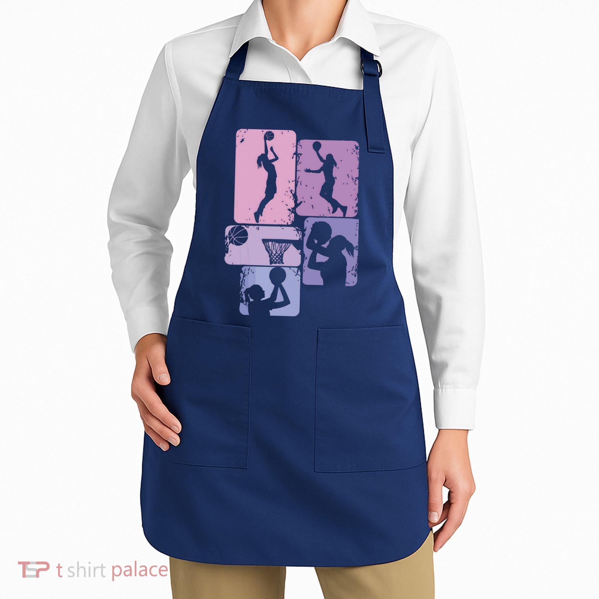 Basketball Women, Female Basketball Player Apron