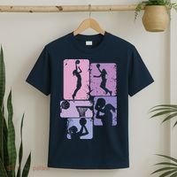 Basketball Women, Female Basketball Player T-Shirt thumb 2