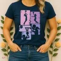 Basketball Women, Female Basketball Player Women's T-Shirt thumb 2