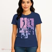 Basketball Women, Female Basketball Player Women's T-Shirt thumb 4