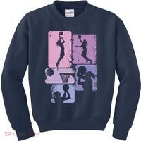 Basketball Women, Female Basketball Player Kids Sweatshirt thumb 0