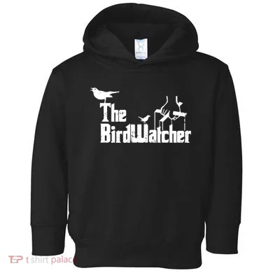 Bird Watching Funny Bird Watcher Toddler Hoodie
