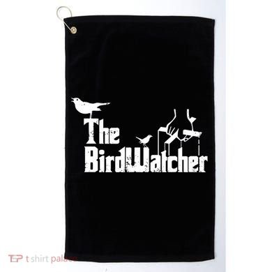 Bird Watching Funny Bird Watcher Golf Towel