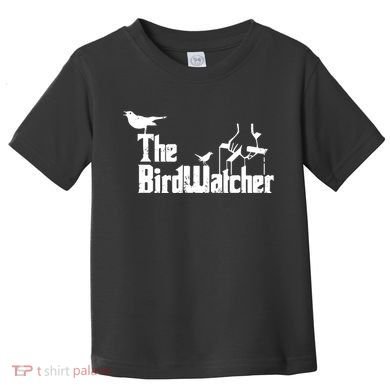 Bird Watching Funny Bird Watcher Toddler T-Shirt