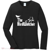 Bird Watching Funny Bird Watcher Women's Long Sleeve Shirt thumb 0