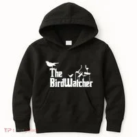 Bird Watching Funny Bird Watcher Kids Hoodie thumb 0