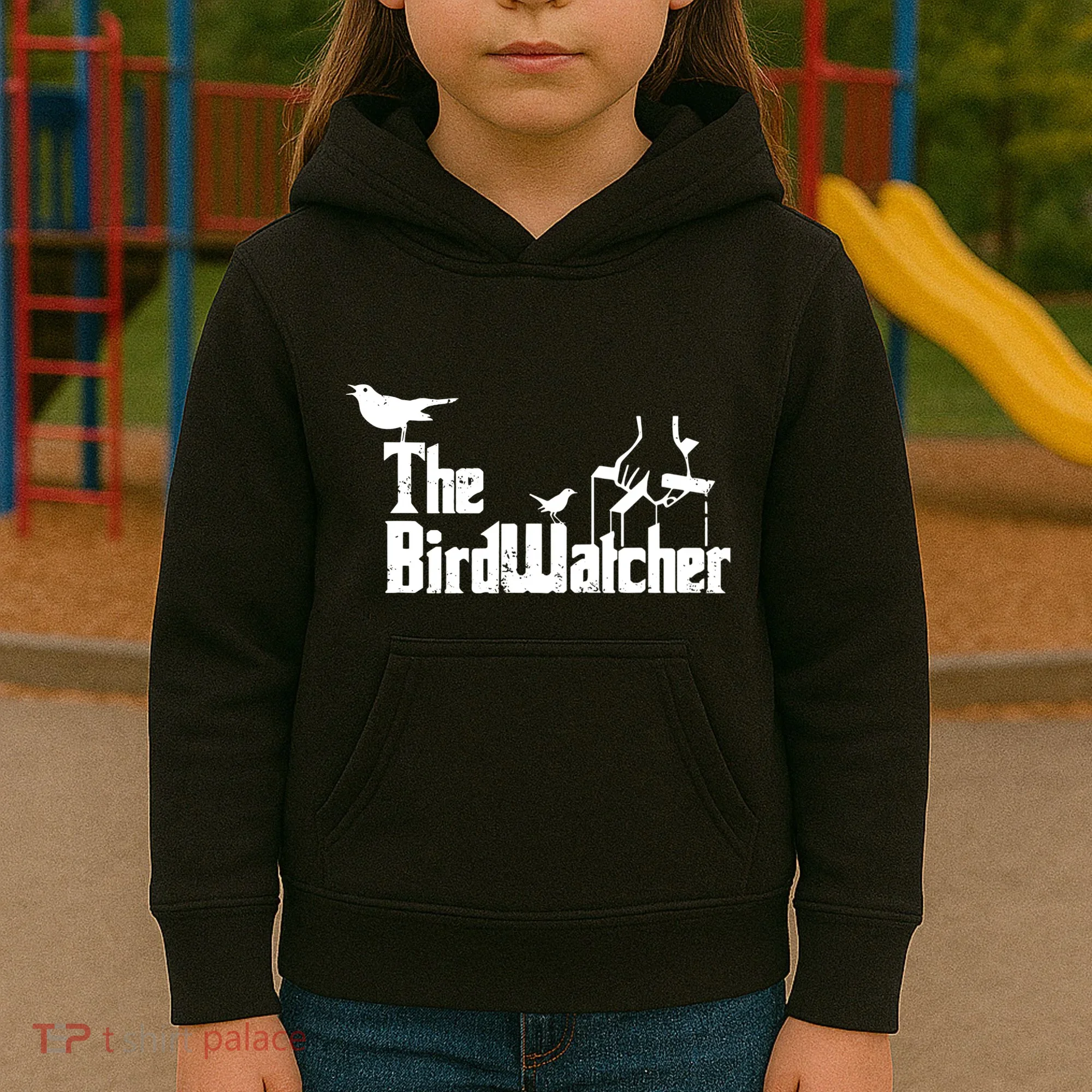 Bird Watching Funny Bird Watcher Kids Hoodie