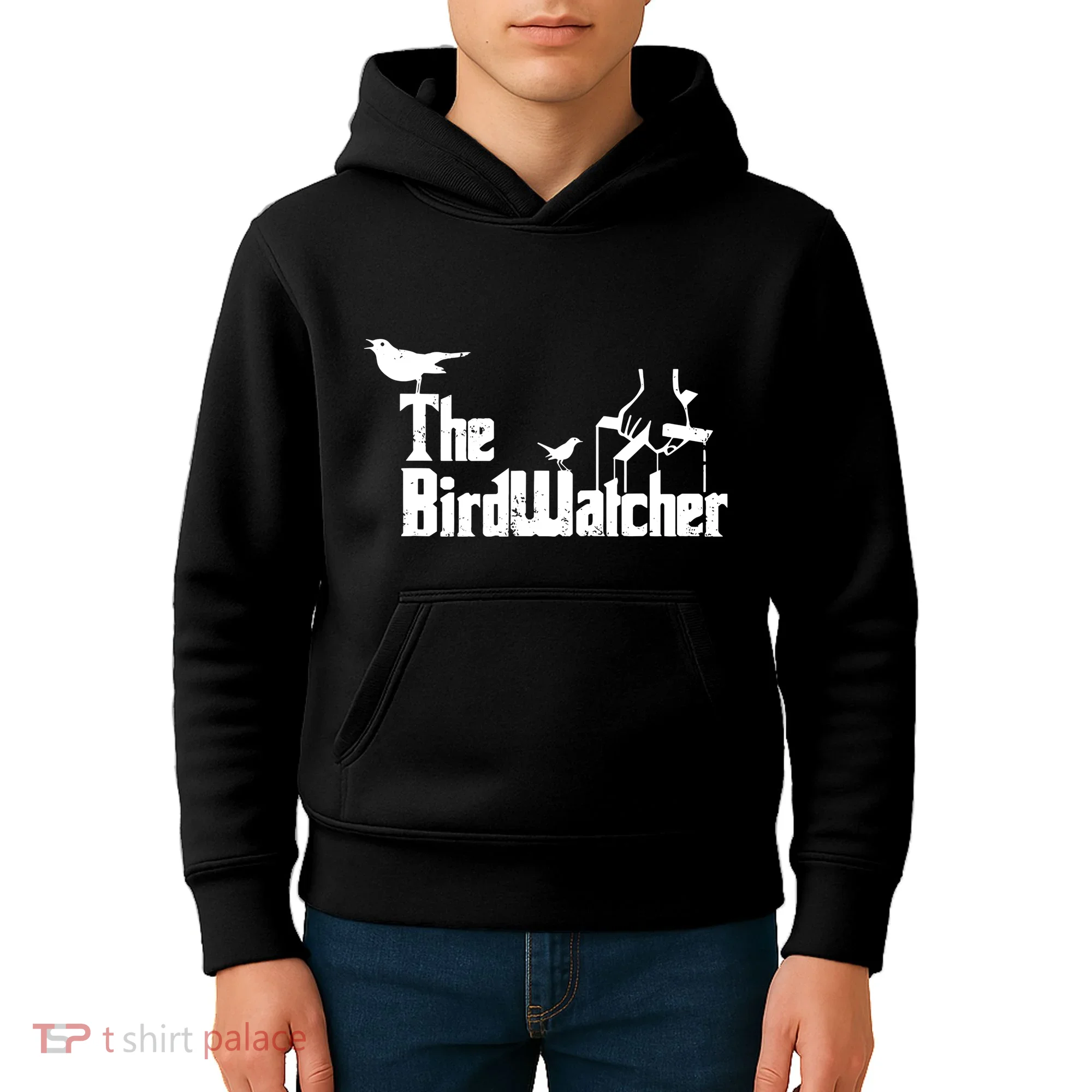 Bird Watching Funny Bird Watcher Kids Hoodie