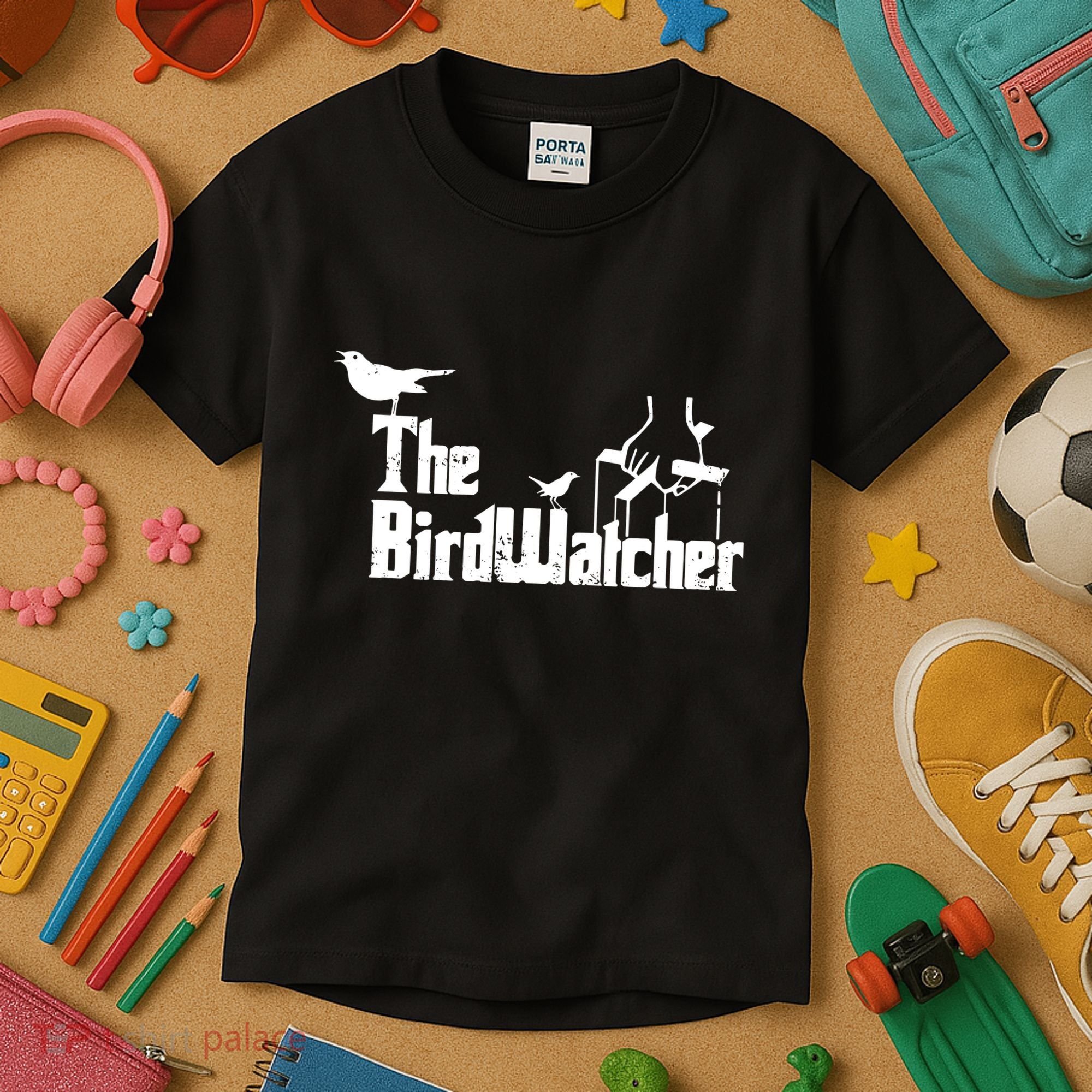 Bird Watching Funny Bird Watcher Kids T-Shirt