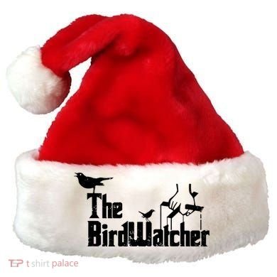 Bird Watching Funny Bird Watcher Santa Hat