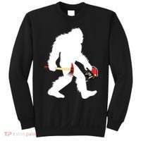 Bigfoot Wildland Firefighter Woodland Sasquatch Fireman Sweatshirt thumb 0