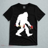 Bigfoot Wildland Firefighter Woodland Sasquatch Fireman T-Shirt thumb 5