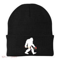 Bigfoot Wildland Firefighter Woodland Sasquatch Fireman Beanie thumb 0