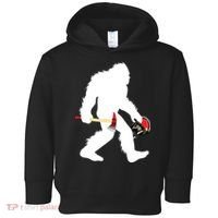 Bigfoot Wildland Firefighter Woodland Sasquatch Fireman Toddler Hoodie thumb 0