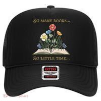 Book With Flower So Many Books Little Time Love To Read Hat thumb 0