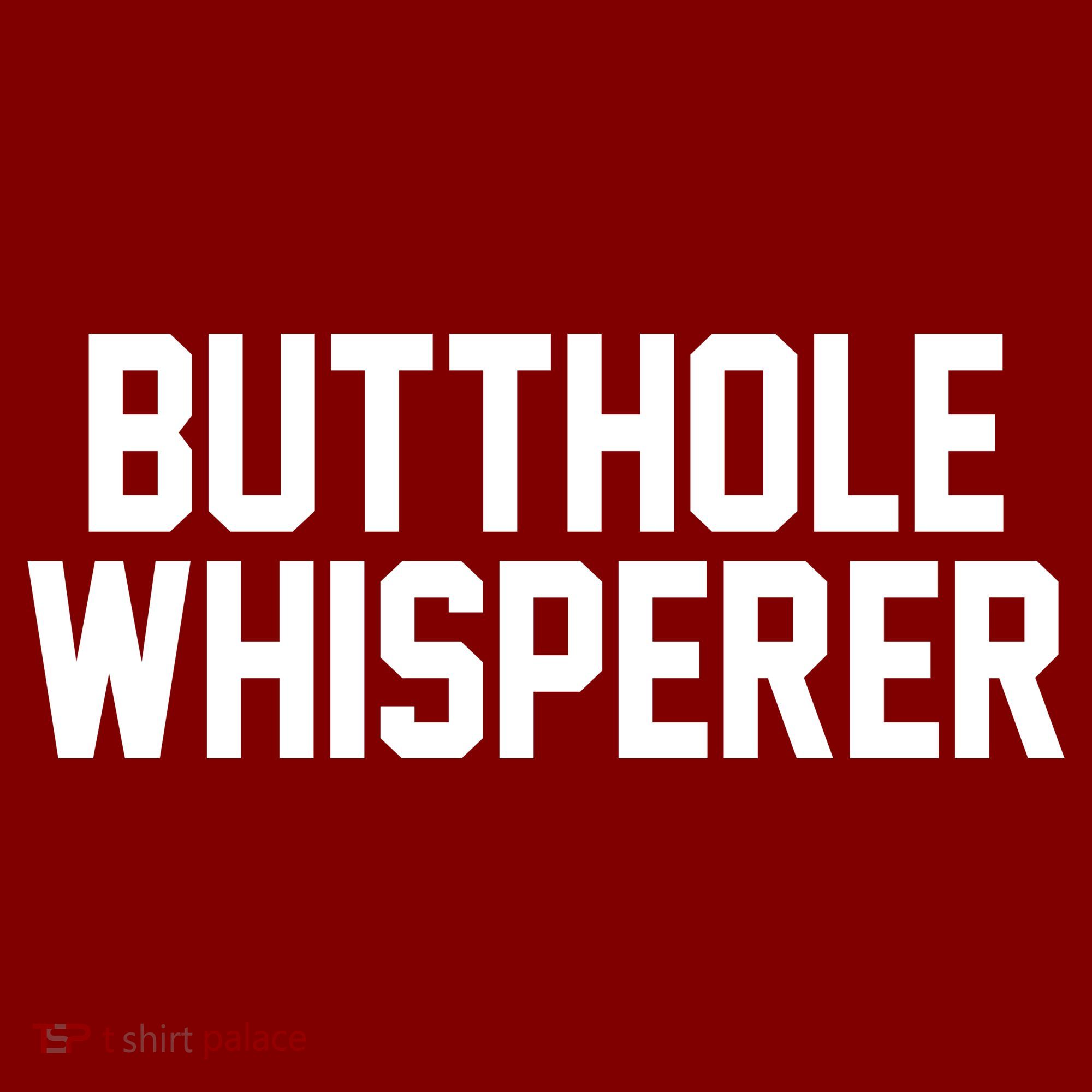 Butthole Whisperer Funny Sarcastic Joke Visor