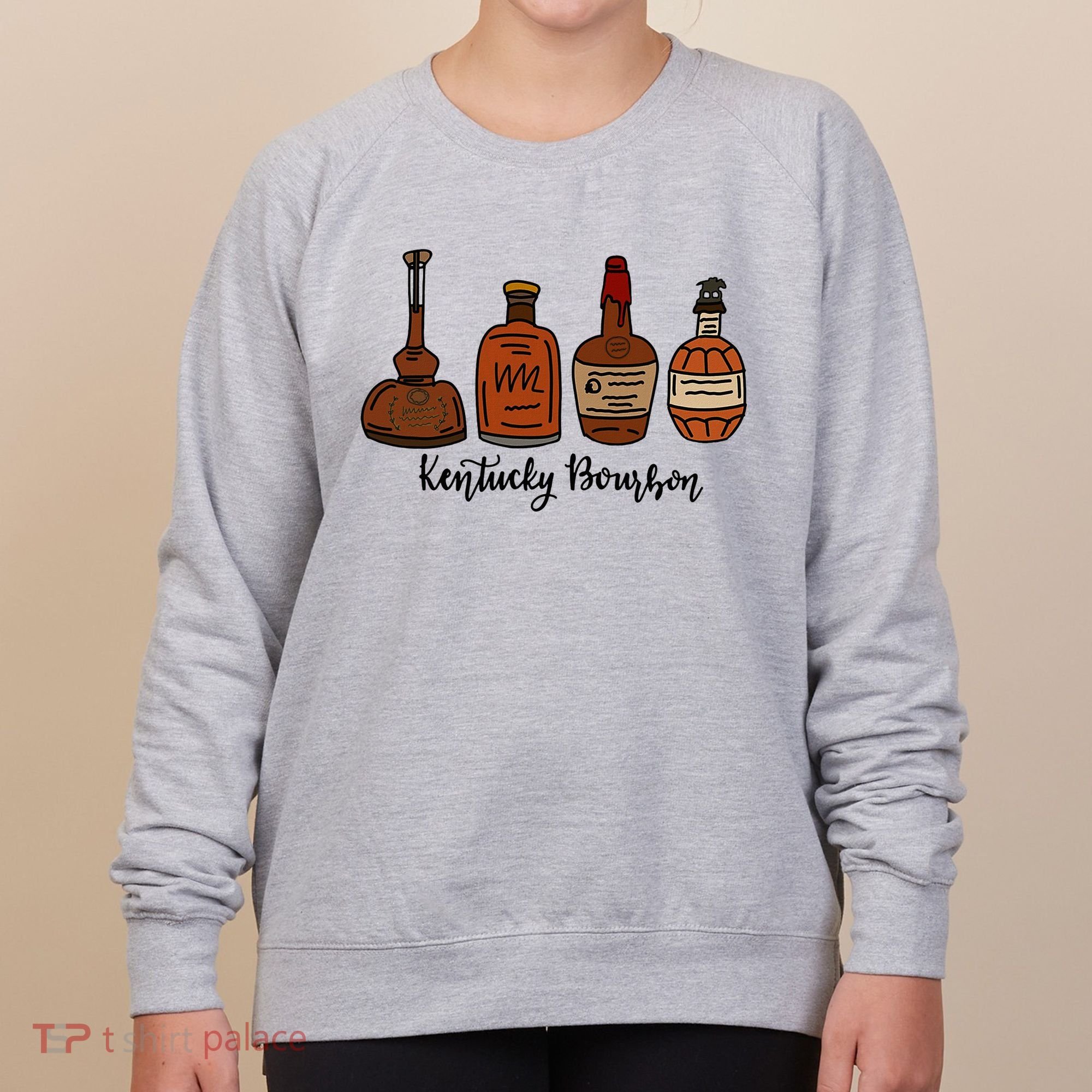 Bourbon Whiskey Favorite Bourbons Distillery Women's Sweatshirt