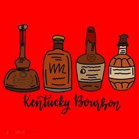Bourbon Whiskey Favorite Bourbons Distillery Santa Hat thumb 1