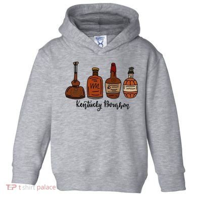 Bourbon Whiskey Favorite Bourbons Distillery Toddler Hoodie