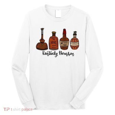Bourbon Whiskey Favorite Bourbons Distillery Long Sleeve Shirt