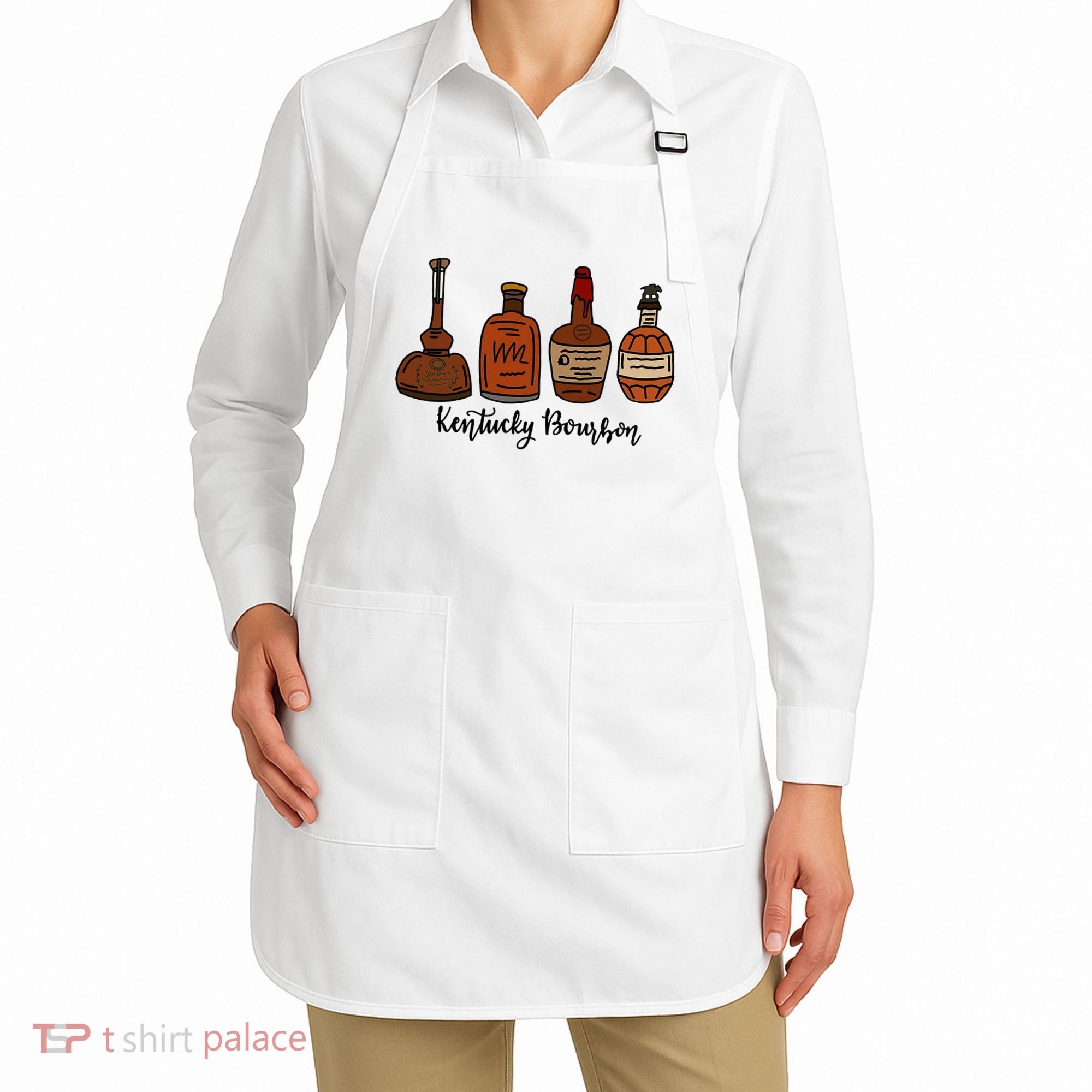 Bourbon Whiskey Favorite Bourbons Distillery Apron