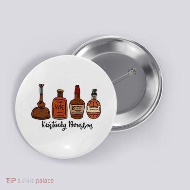 Bourbon Whiskey Favorite Bourbons Distillery Button