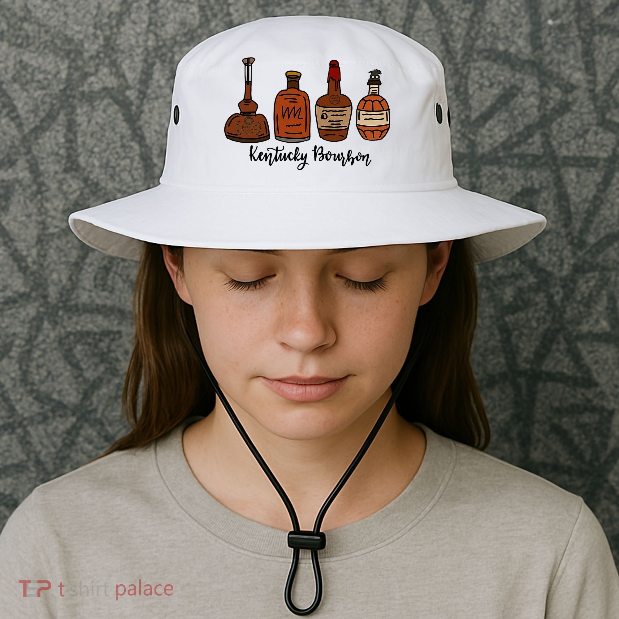Bourbon Whiskey Favorite Bourbons Distillery Bucket Hat