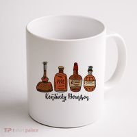 Bourbon Whiskey Favorite Bourbons Distillery Coffee Mug thumb 1