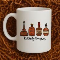 Bourbon Whiskey Favorite Bourbons Distillery Coffee Mug thumb 2