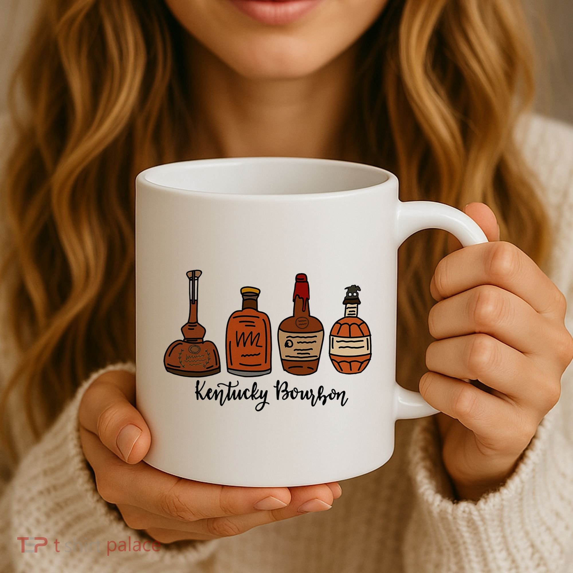 Bourbon Whiskey Favorite Bourbons Distillery Coffee Mug