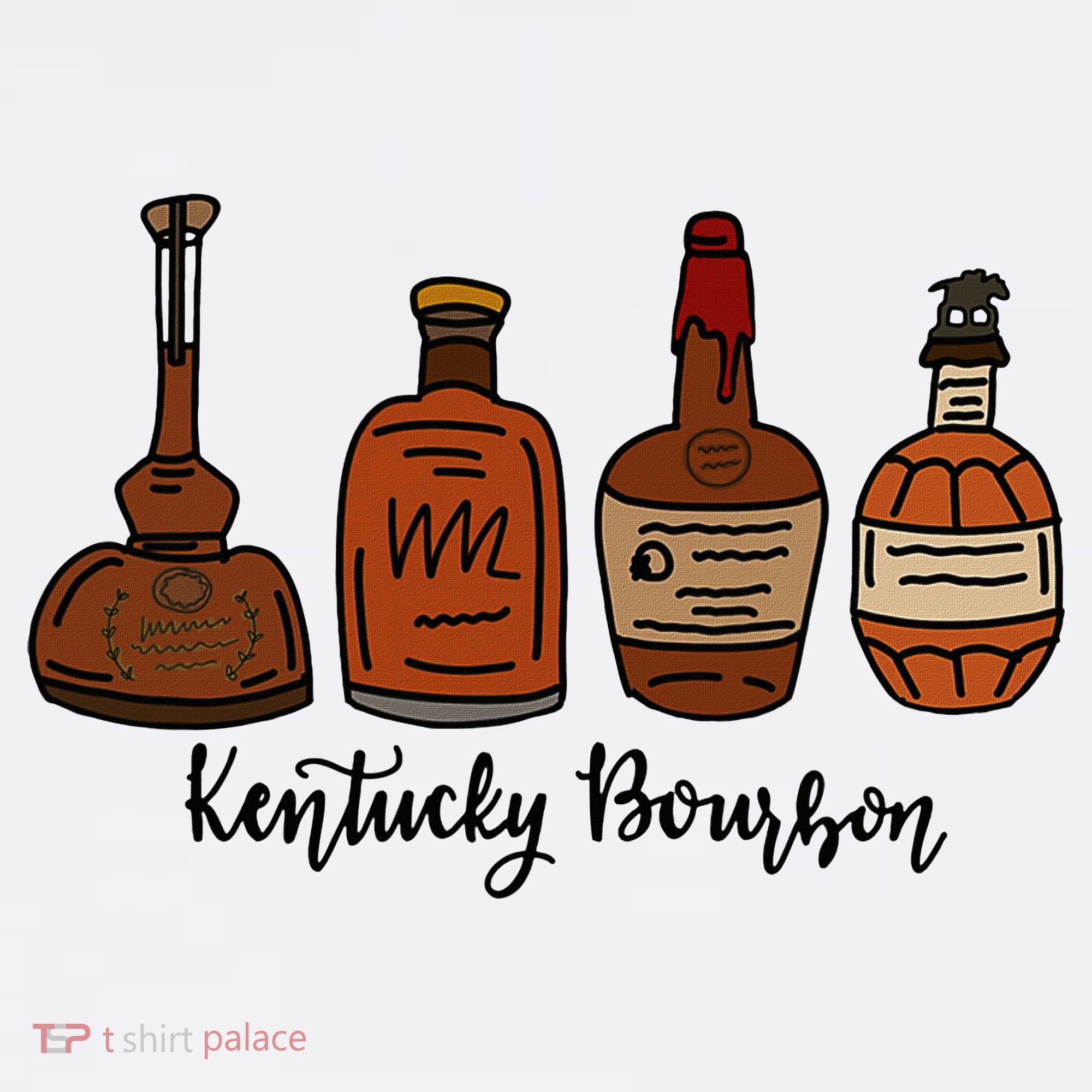 Bourbon Whiskey Favorite Bourbons Distillery Coffee Mug
