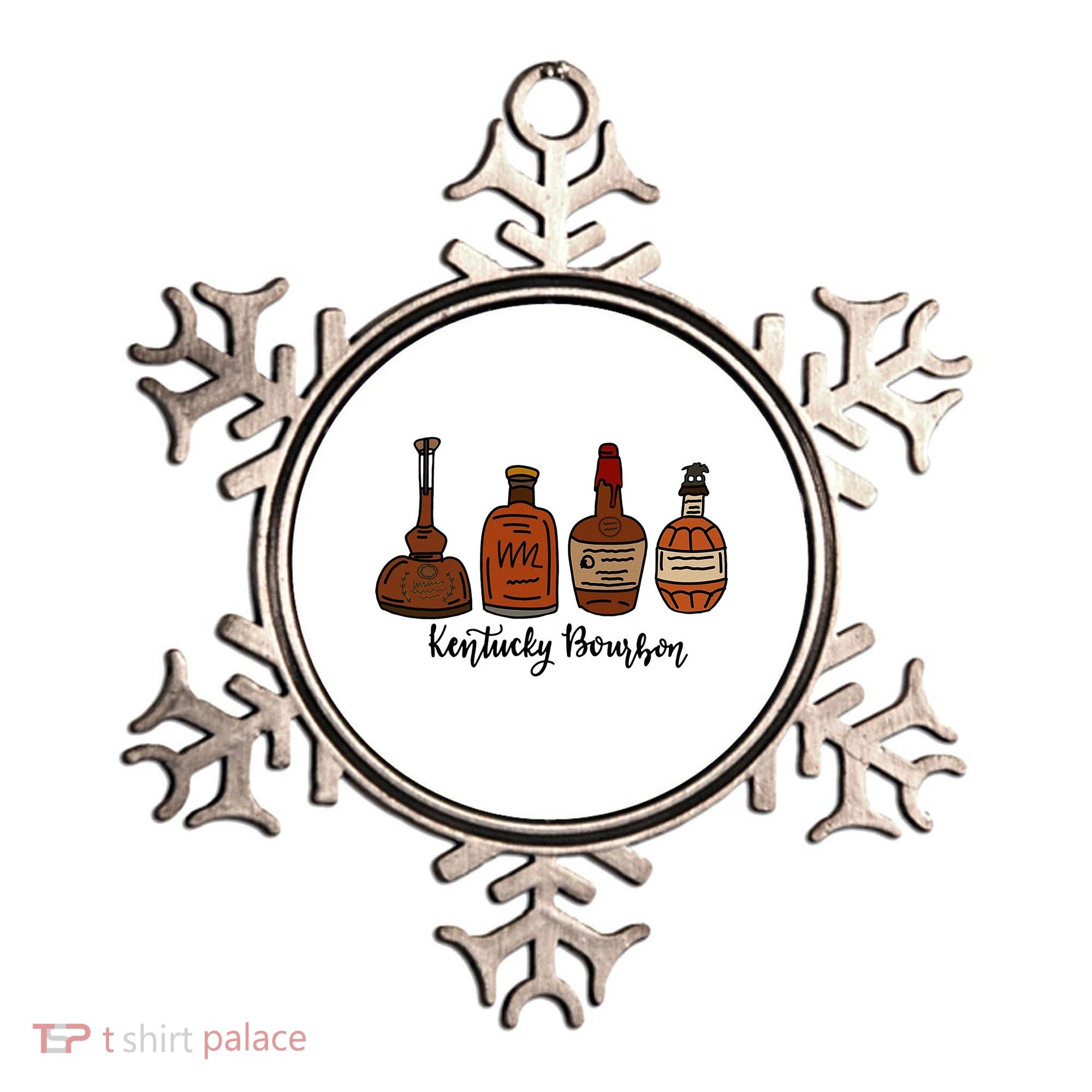 Bourbon Whiskey Favorite Bourbons Distillery Ornament