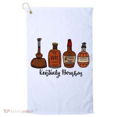 Bourbon Whiskey Favorite Bourbons Distillery Golf Towel