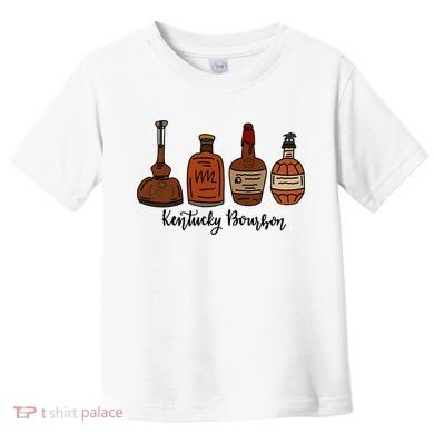 Bourbon Whiskey Favorite Bourbons Distillery Toddler T-Shirt