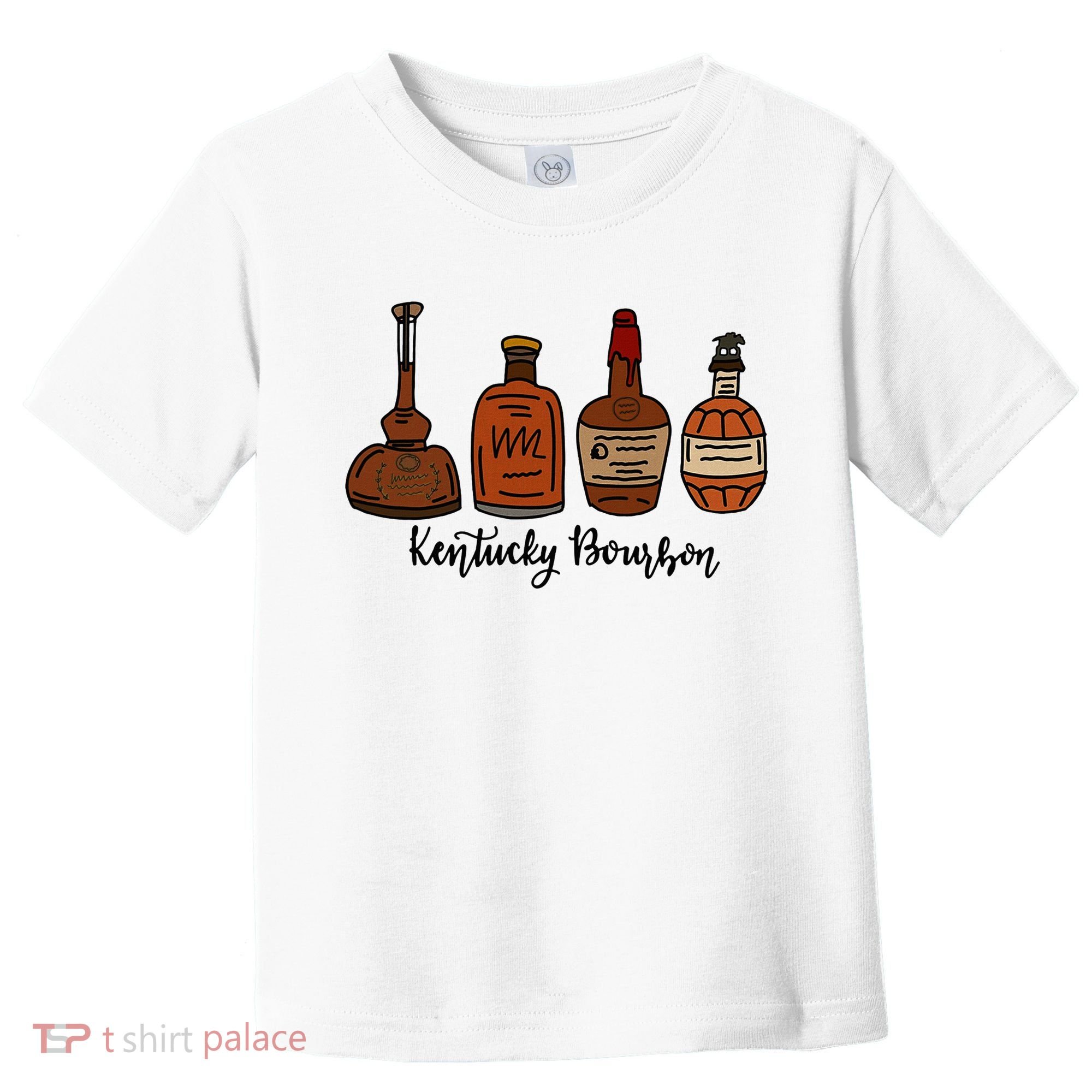 Bourbon Whiskey Favorite Bourbons Distillery Toddler T-Shirt