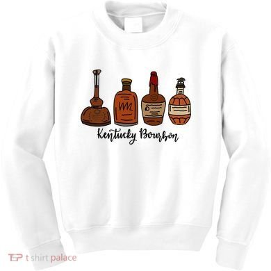 Bourbon Whiskey Favorite Bourbons Distillery Kids Sweatshirt