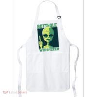 Butthole Whisperer Funny Aliens Sarcastic Adult Humour Apron thumb 0