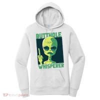 Butthole Whisperer Funny Aliens Sarcastic Adult Humour Women's Hoodie thumb 0