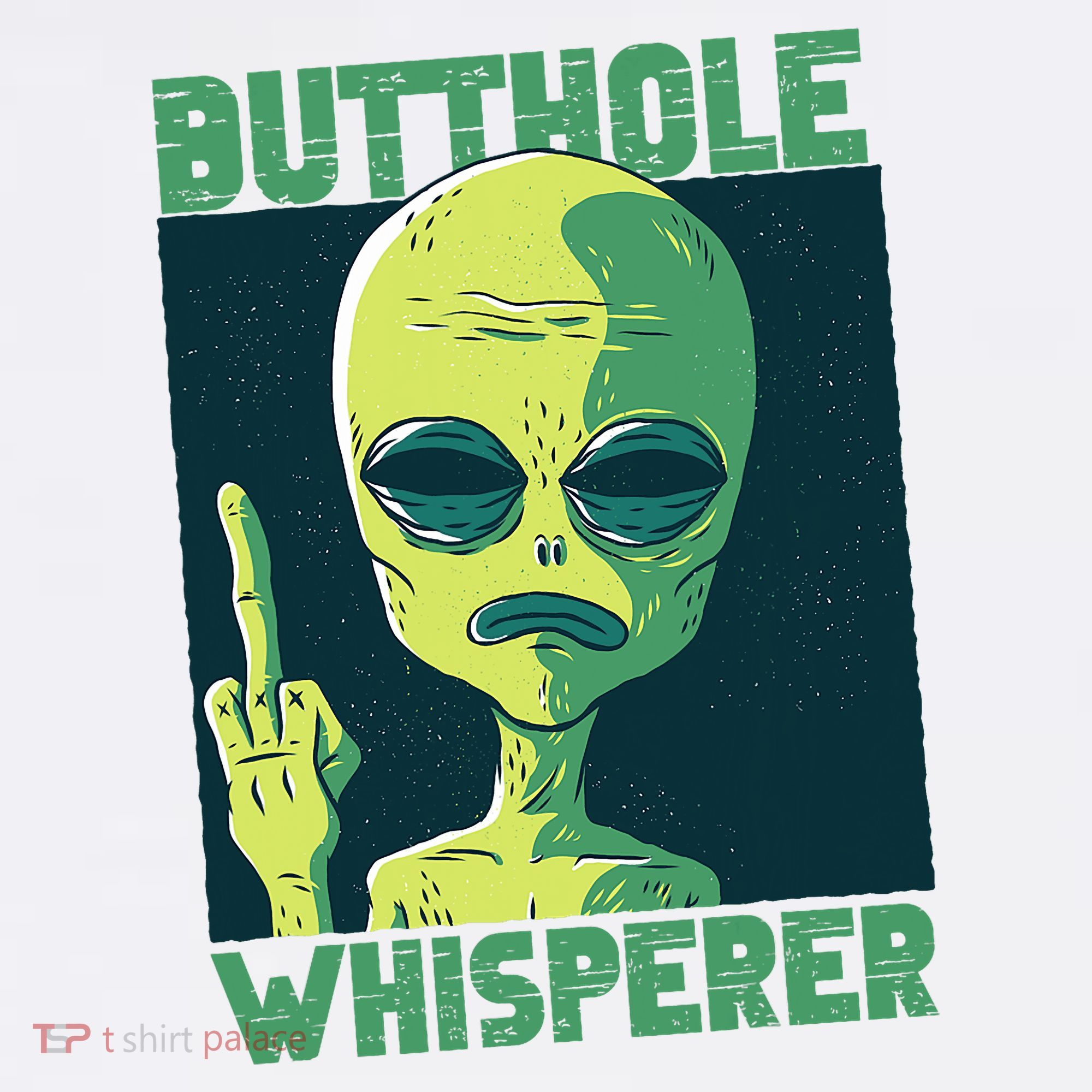 Butthole Whisperer Funny Aliens Sarcastic Adult Humour Tank Top