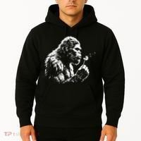 Blowing Wishes Funny Bigfoot Dandelion Hoodie thumb 2