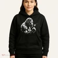 Blowing Wishes Funny Bigfoot Dandelion Hoodie thumb 5