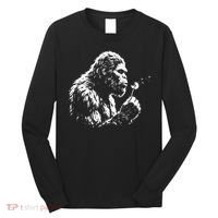 Blowing Wishes Funny Bigfoot Dandelion Long Sleeve Shirt thumb 0