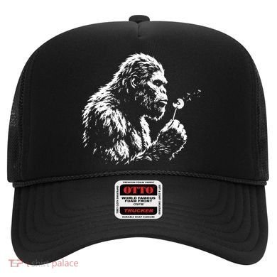 Blowing Wishes Funny Bigfoot Dandelion Hat