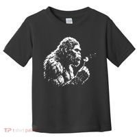 Blowing Wishes Funny Bigfoot Dandelion Toddler T-Shirt thumb 0