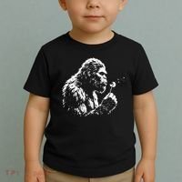 Blowing Wishes Funny Bigfoot Dandelion Toddler T-Shirt thumb 2
